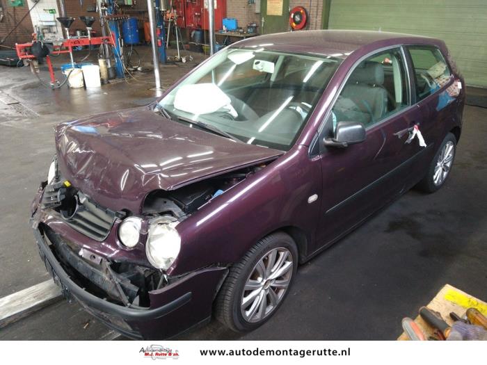 Volkswagen Polo IV 1.2 12V Sloopvoertuig (2004, Rood)