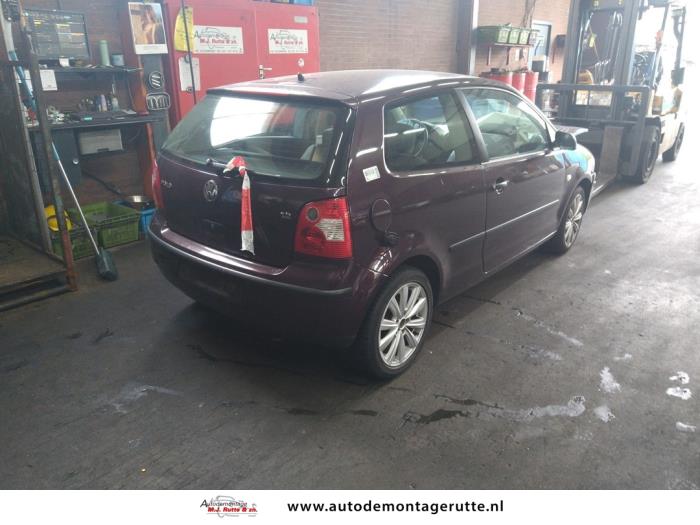 Volkswagen Polo IV 1.2 12V Sloopvoertuig (2004, Rood)