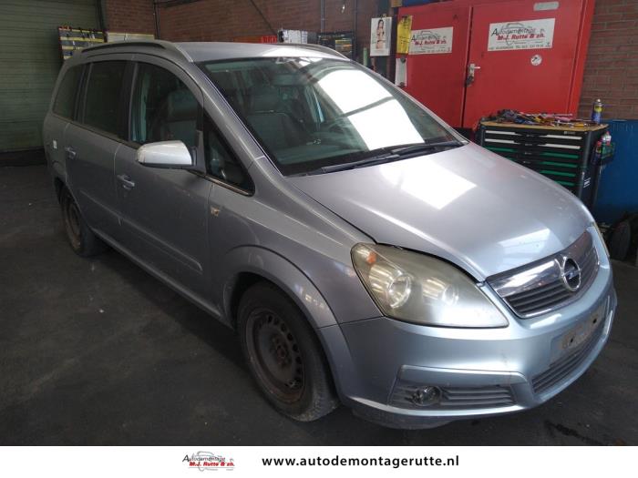 Opel Zafira 1.8 16V Ecotec Sloopvoertuig (2007, Grijs)