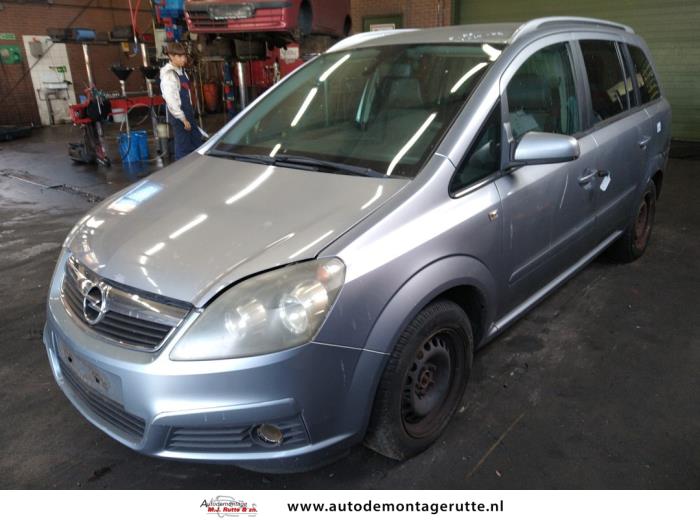 Opel Zafira 1.8 16V Ecotec Sloopvoertuig (2007, Grijs)
