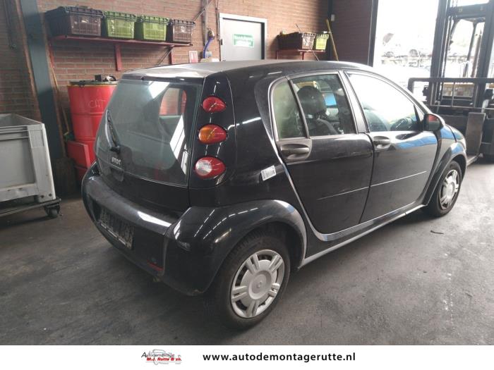 Smart Forfour 1.0 12V Sloopvoertuig (2005, Zwart)