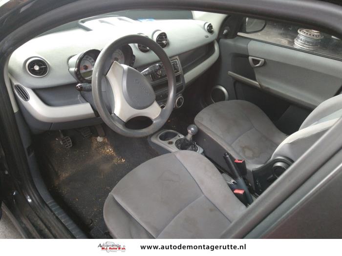 Smart Forfour 1.0 12V Sloopvoertuig (2005, Zwart)