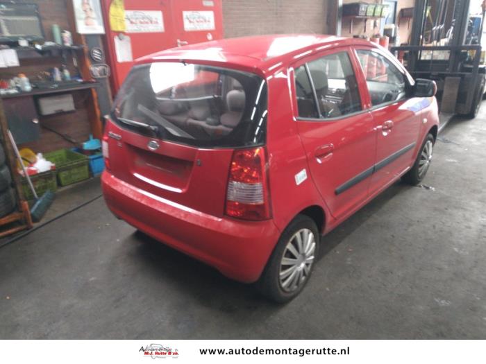 Kia Picanto 1.0 12V Sloopvoertuig (2005, Rood)