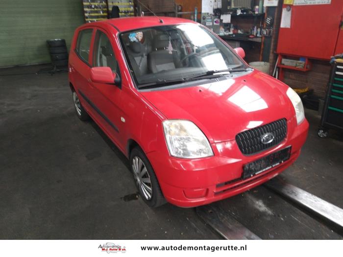 Kia Picanto 1.0 12V Sloopvoertuig (2005, Rood)