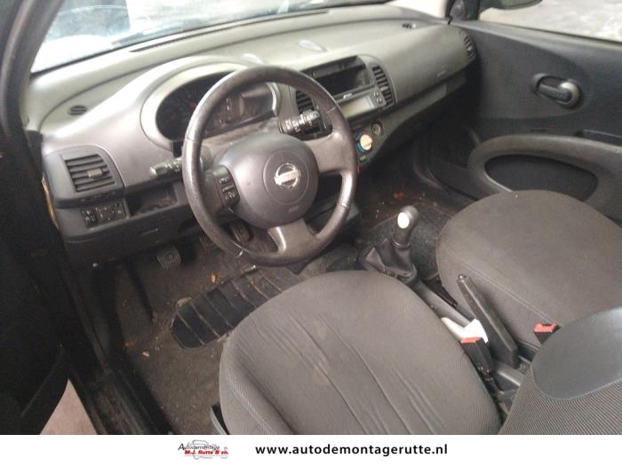 Nissan Micra 1.2 16V Sloopvoertuig (2004, Zwart)