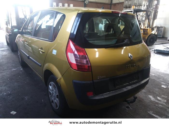 Renault Scénic II 1.6 16V Sloopvoertuig (2004, Geel)