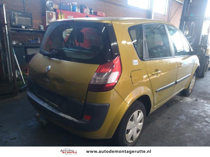 Renault Scénic II 1.6 16V Sloopvoertuig (2004, Geel)