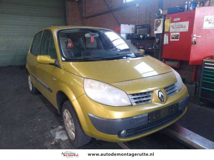 Renault Scénic II 1.6 16V Sloopvoertuig (2004, Geel)