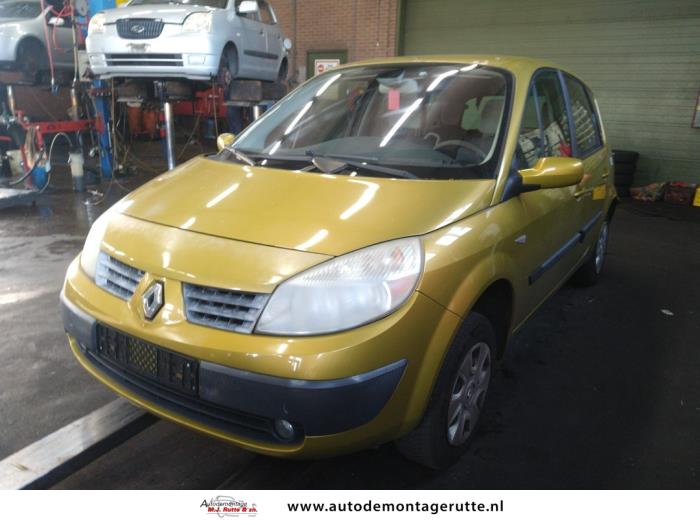 Renault Scénic II 1.6 16V Sloopvoertuig (2004, Geel)