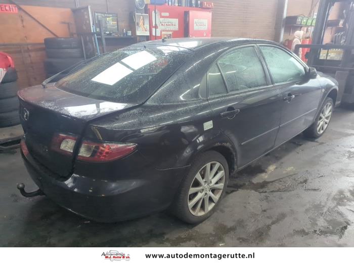 Mazda 6 Sport 2.3i 16V S-VT Sloopvoertuig (2006, Zwart)