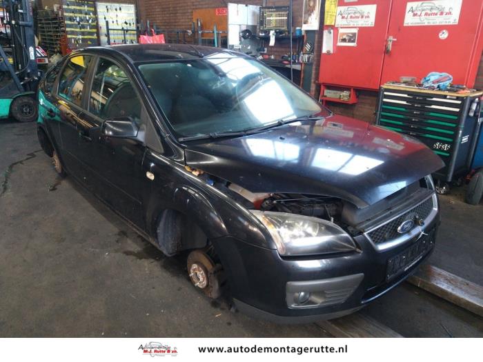 Ford Focus 2 1.8 16V Flexifuel Sloopvoertuig (2007, Zwart)