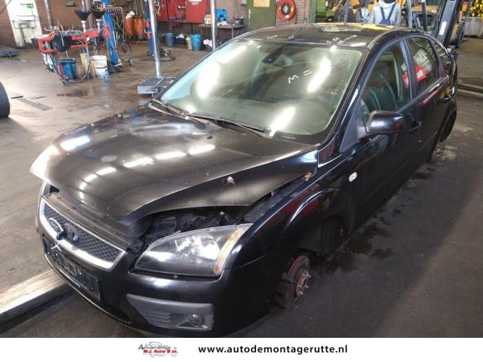 Ford Focus 2 1.8 16V Flexifuel Sloopvoertuig (2007, Zwart)