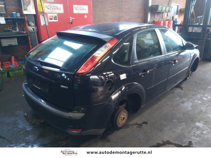 Ford Focus 2 1.8 16V Flexifuel Sloopvoertuig (2007, Zwart)