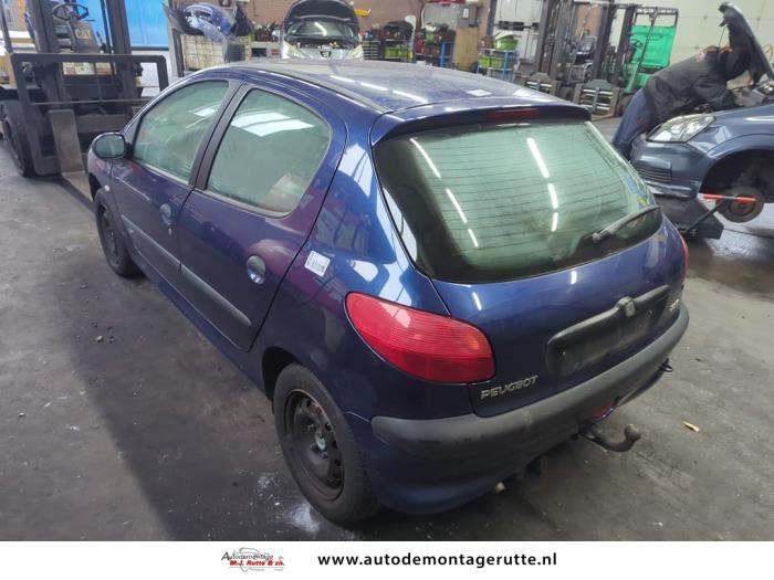 Peugeot 206 1.4 XR,XS,XT,Gentry Sloopvoertuig (1999, Blauw)