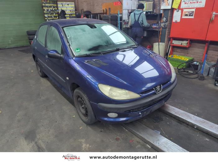 Peugeot 206 1.4 XR,XS,XT,Gentry Sloopvoertuig (1999, Blauw)