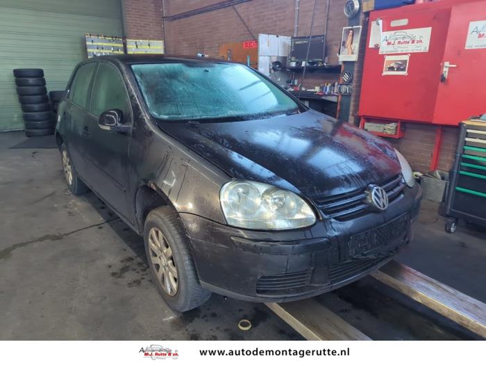 Volkswagen Golf V 1.6 FSI 16V Sloopvoertuig (2007, Zwart)