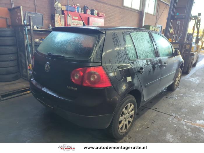 Volkswagen Golf V 1.6 FSI 16V Sloopvoertuig (2007, Zwart)