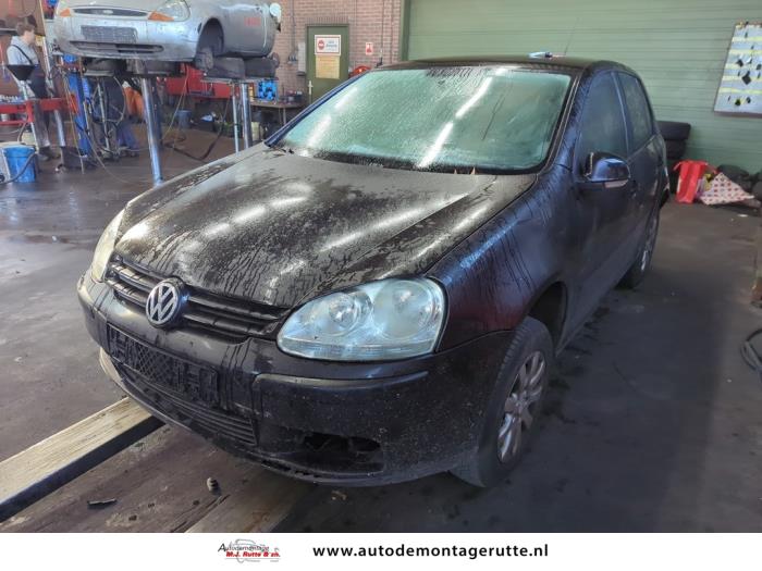 Volkswagen Golf V 1.6 FSI 16V Sloopvoertuig (2007, Zwart)