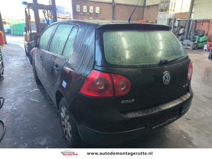 Volkswagen Golf V 1.6 FSI 16V Sloopvoertuig (2007, Zwart)