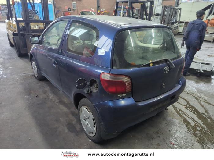 Toyota Yaris 1.0 16V VVT-i Sloopvoertuig (2000, Blauw)