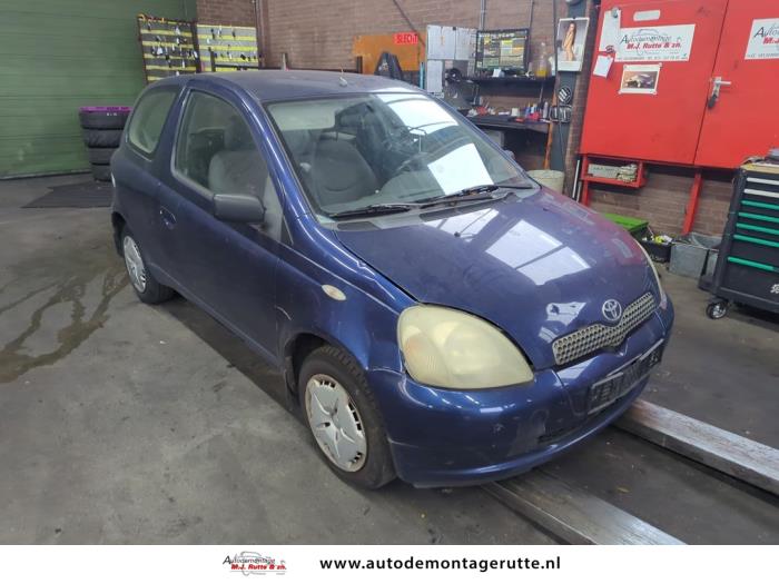 Toyota Yaris 1.0 16V VVT-i Sloopvoertuig (2000, Blauw)