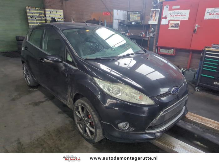 Ford Fiesta 6 1.4 16V Sloopvoertuig (2010, Zwart)