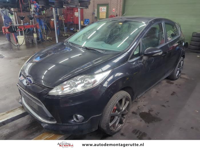 Ford Fiesta 6 1.4 16V Sloopvoertuig (2010, Zwart)