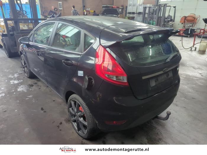 Ford Fiesta 6 1.4 16V Sloopvoertuig (2010, Zwart)