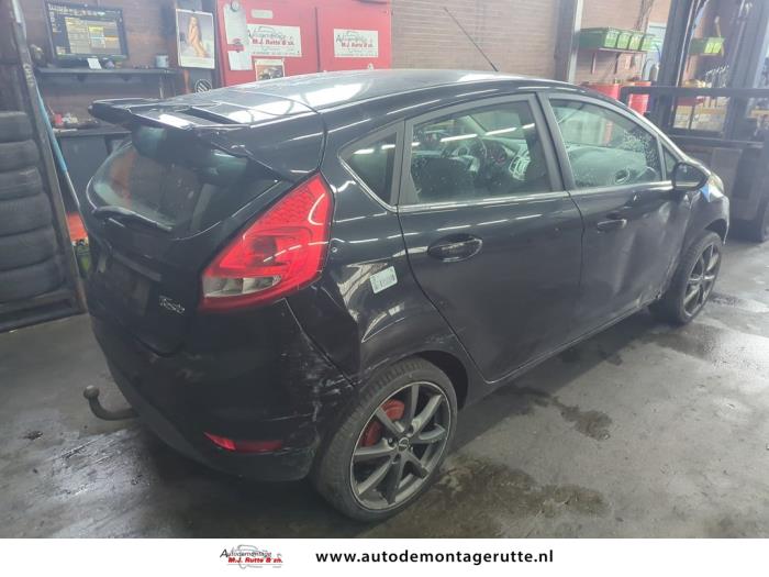 Ford Fiesta 6 1.4 16V Sloopvoertuig (2010, Zwart)