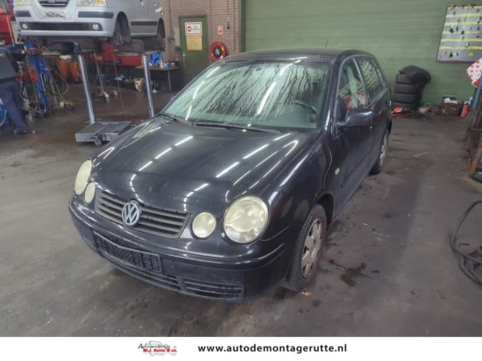 Volkswagen Polo IV 1.4 16V Sloopvoertuig (2002, Zwart)