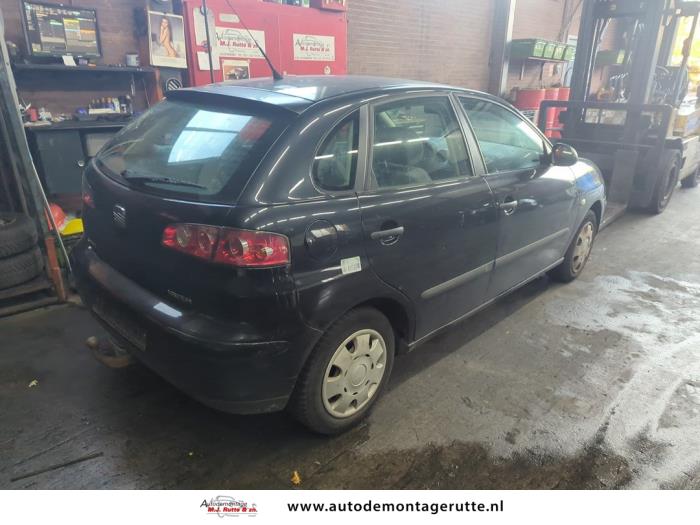 Seat Ibiza III 1.4 16V 75 Sloopvoertuig (2004, Zwart)