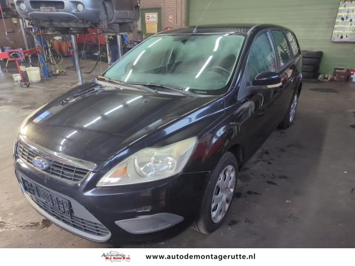 Ford Focus 2 Wagon 1.6 16V Sloopvoertuig (2008, Zwart)