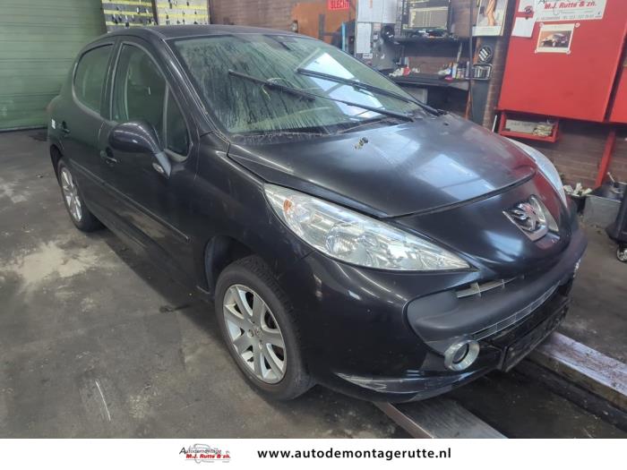Peugeot 207/207+ 1.6 16V Sloopvoertuig (2007, Zwart)