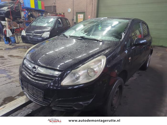 Opel Corsa D 1.3 CDTi 16V ecoFLEX Sloopvoertuig (2010, Zwart)