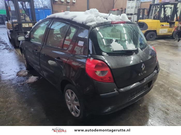 Renault Clio III 1.2 16V 75 Sloopvoertuig (2008, Zwart)