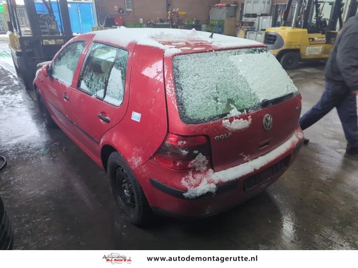 Volkswagen Golf IV 1.6 16V Sloopvoertuig (2001, Rood)