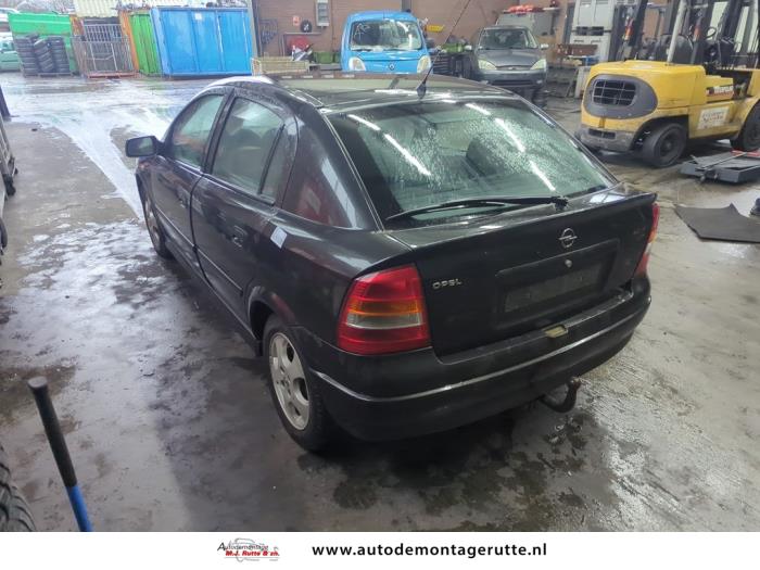 Opel Astra G 1.6 16V Sloopvoertuig (1999, Zwart)