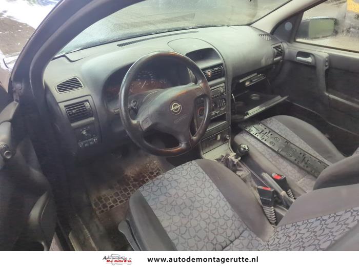 Opel Astra G 1.6 16V Sloopvoertuig (1999, Zwart)
