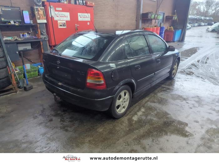 Opel Astra G 1.6 16V Sloopvoertuig (1999, Zwart)