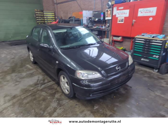 Opel Astra G 1.6 16V Sloopvoertuig (1999, Zwart)