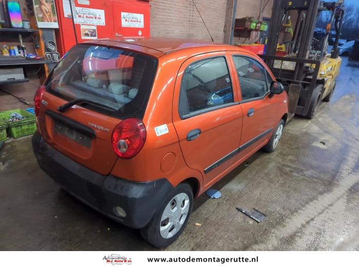 Chevrolet Matiz 0.8 S,SE Sloopvoertuig (2007, Oranje)