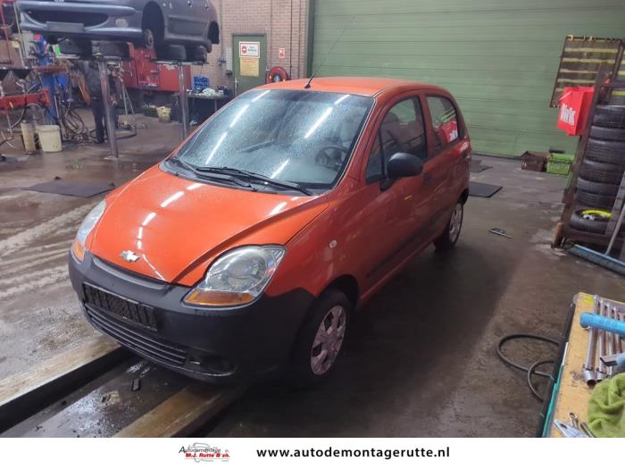 Chevrolet Matiz 0.8 S,SE Sloopvoertuig (2007, Oranje)