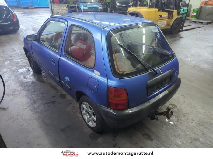 Nissan Micra 1.0 L,LX 16V Sloopvoertuig (1995, Blauw)
