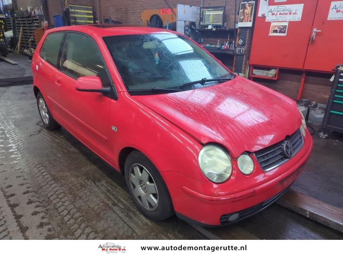 Volkswagen Polo IV 1.4 16V Sloopvoertuig (2004, Rood)