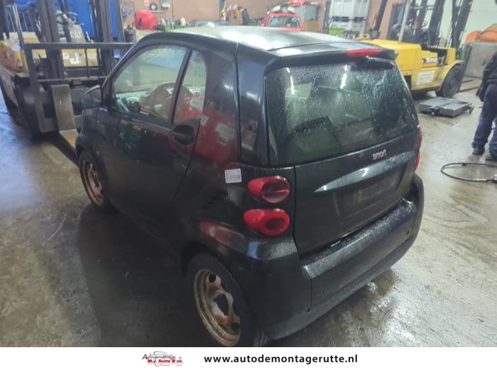 Smart Fortwo Coupé 1.0 45 KW Sloopvoertuig (2007, Zwart)
