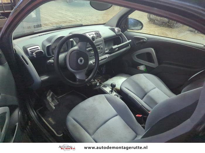 Smart Fortwo Coupé 1.0 45 KW Sloopvoertuig (2007, Zwart)