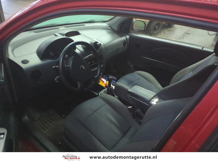 Chevrolet Kalos 1.2 Sloopvoertuig (2007, Rood)