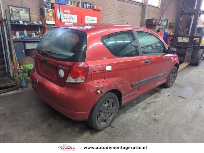 Chevrolet Kalos 1.2 Sloopvoertuig (2007, Rood)