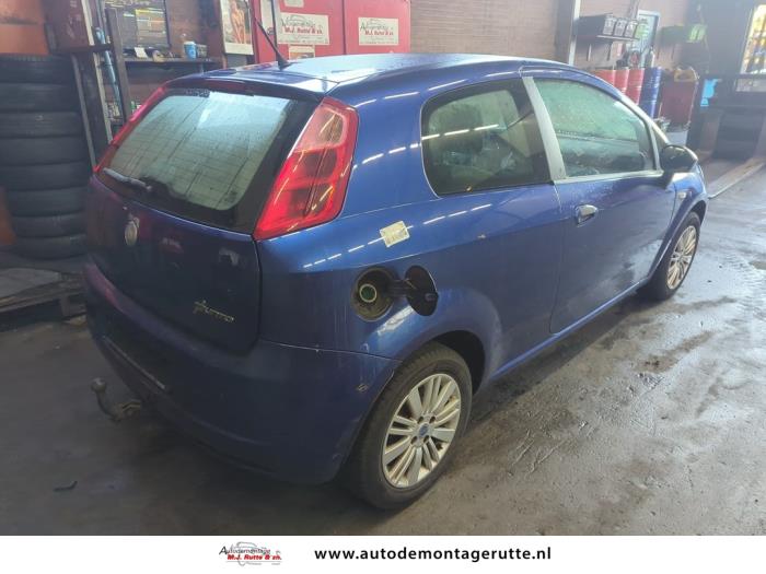 Fiat Grande Punto 1.4 Sloopvoertuig (2007, Blauw)