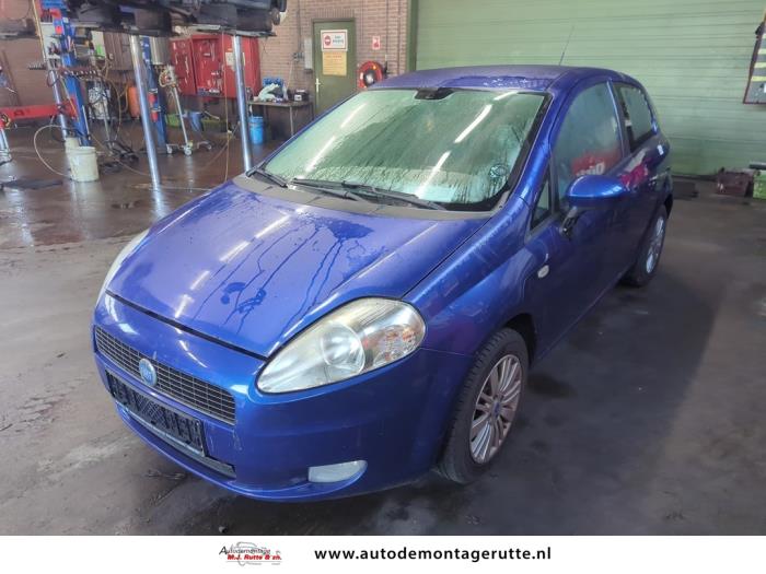 Fiat Grande Punto 1.4 Sloopvoertuig (2007, Blauw)